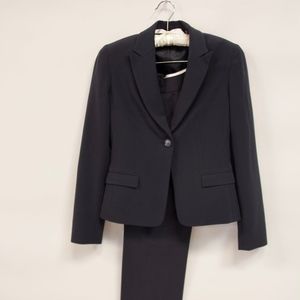 Elie Tahari Petite Navy Suit